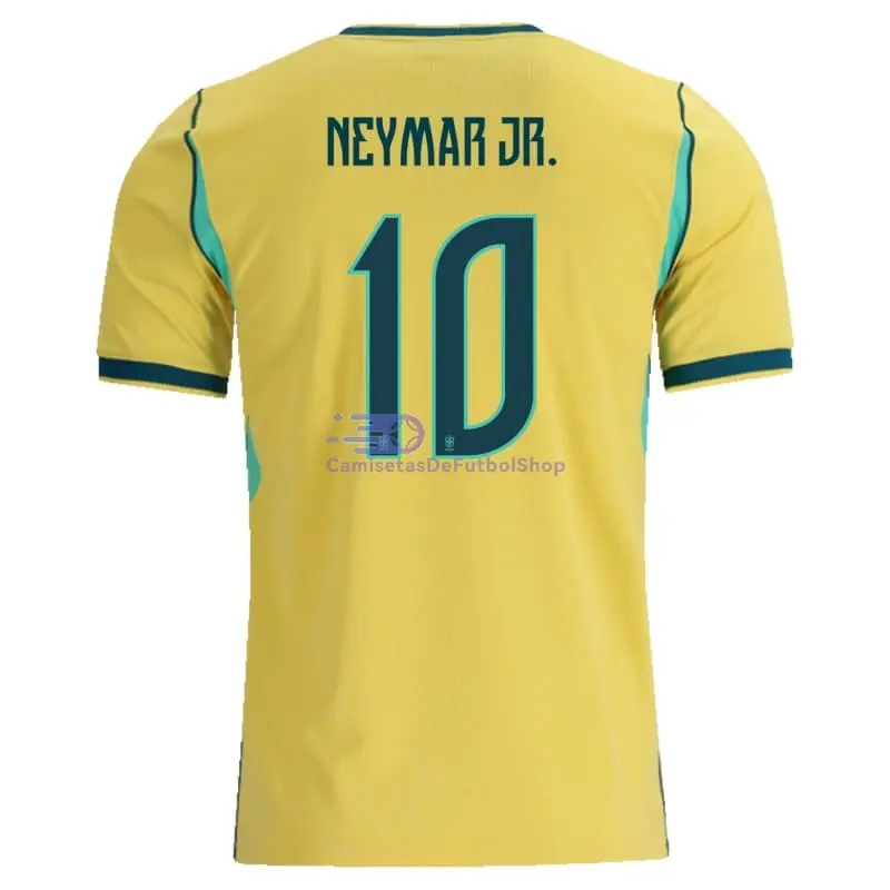 Camiseta NEYMAR JR. 10 Brasil Mundial 2026 1ª Equipación Amarillo