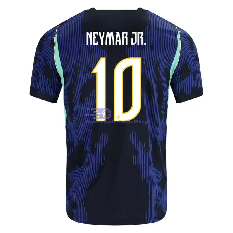 Camiseta NEYMAR JR. 10 Brasil Mundial 2026 2ª Equipación Azul