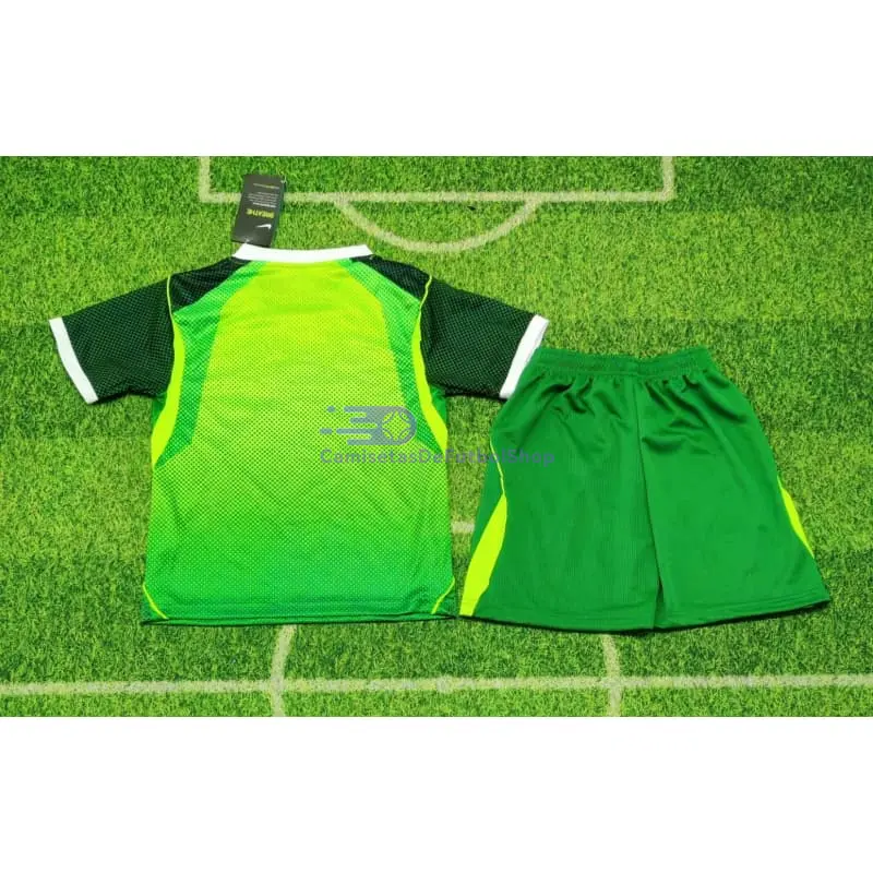 Camiseta Nigeria Mundial 2026 1ª Equipación Verde Niño Kit
