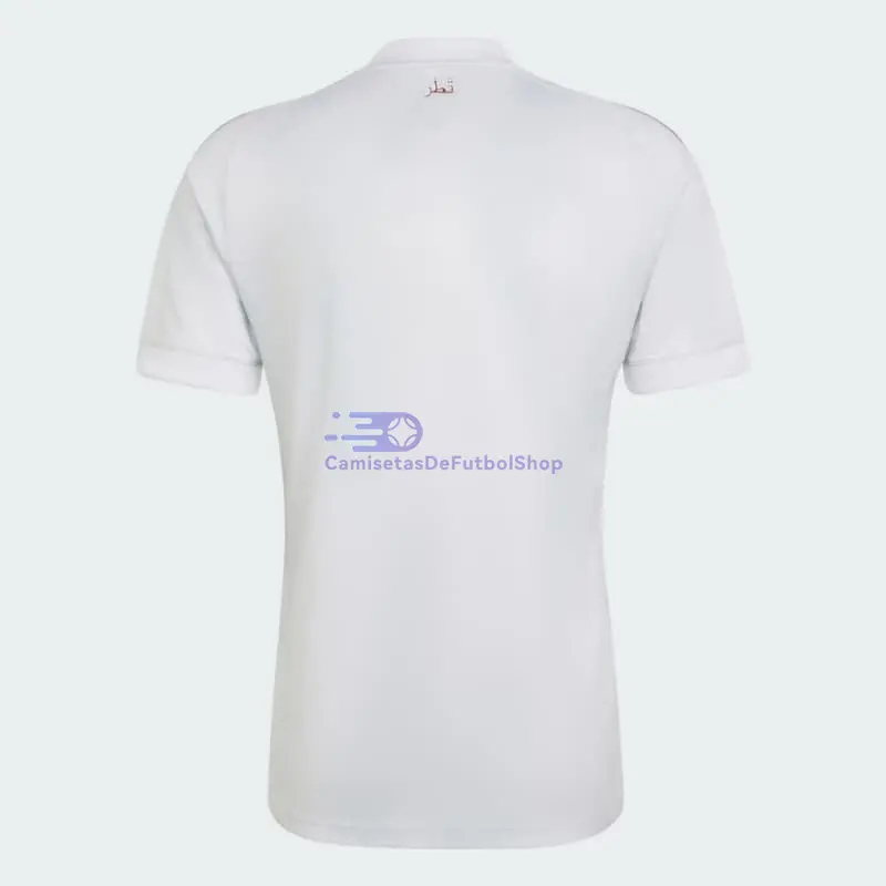 Camiseta Qatar Mundial 2026 2ª Equipación Blanco