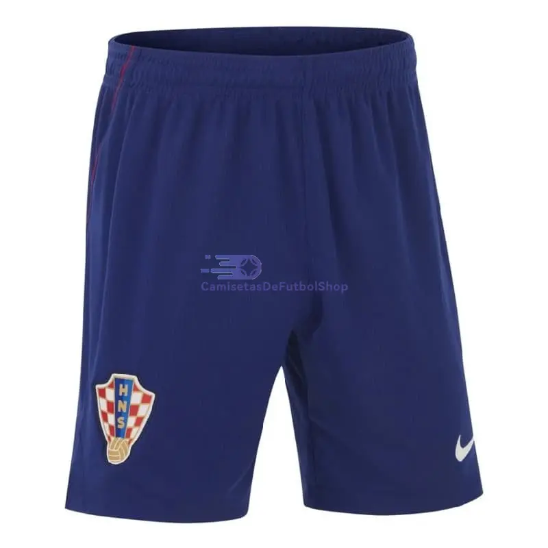 Pantalón Corto Croacia Mundial 2026 2ª Equipación Azul