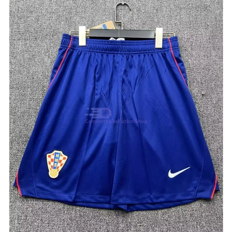 Pantalón Corto Croacia Mundial 2026 2ª Equipación Azul