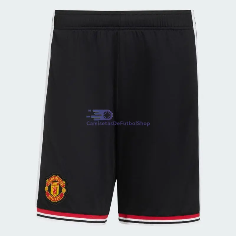 Pantalón Corto Manchester United 2026/2027 1ª Equipación Negro