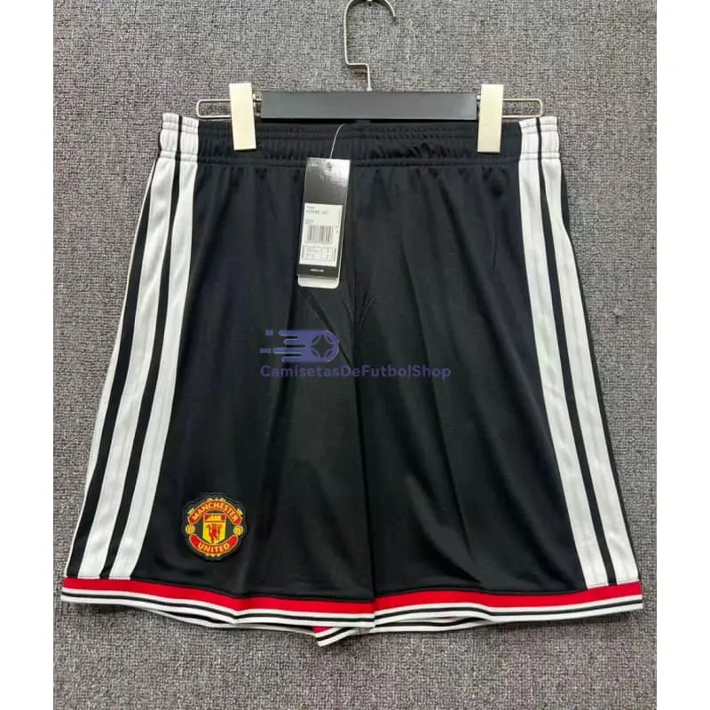 Pantalón Corto Manchester United 2026/2027 1ª Equipación Negro