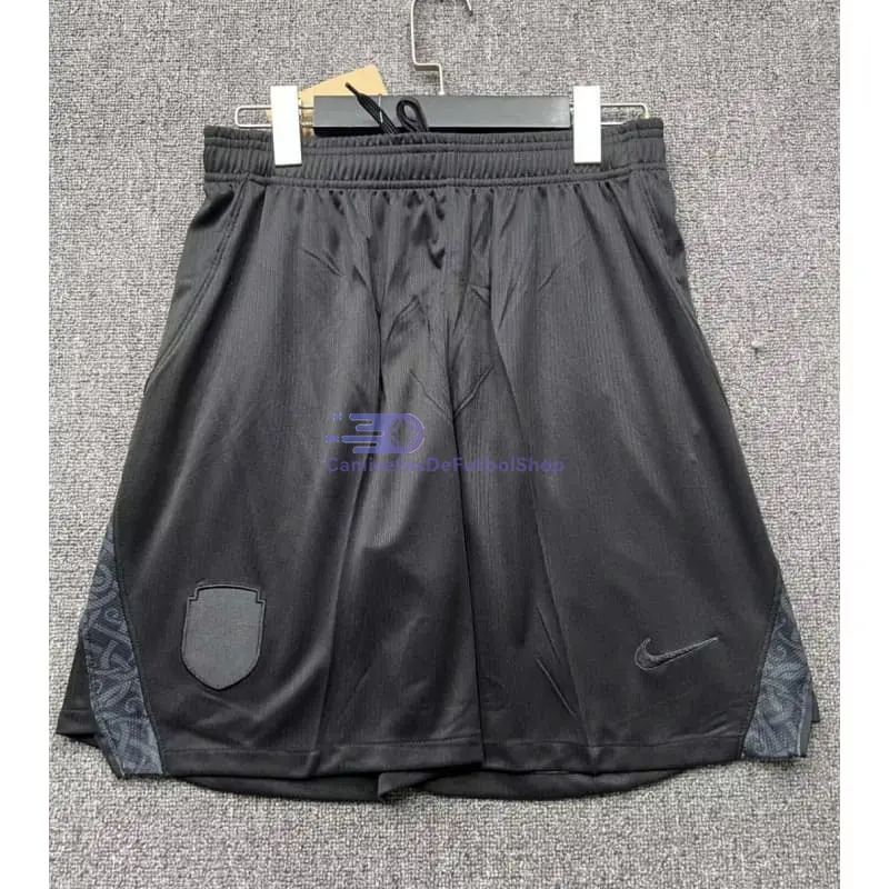 Pantalón Corto Noruega Mundial 2026 2ª Equipación Negro