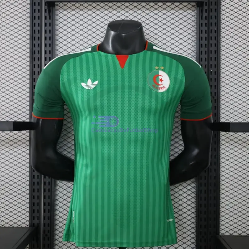 Camiseta Argelia Mundial 2026 2ª Equipación Verde (EDICIÓN JUGADOR)