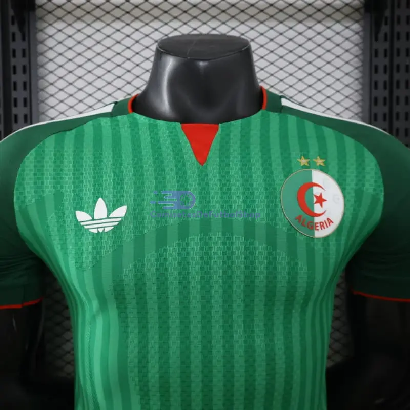Camiseta Argelia Mundial 2026 2ª Equipación Verde (EDICIÓN JUGADOR)