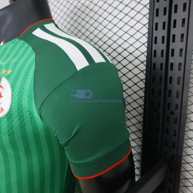 Camiseta Argelia Mundial 2026 2ª Equipación Verde (EDICIÓN JUGADOR)