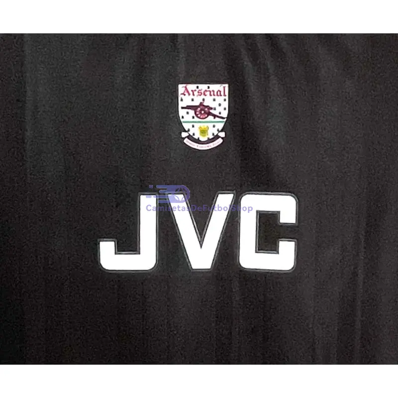 Camiseta Arsenal 1992/1994 2ª Equipación Retro Negro