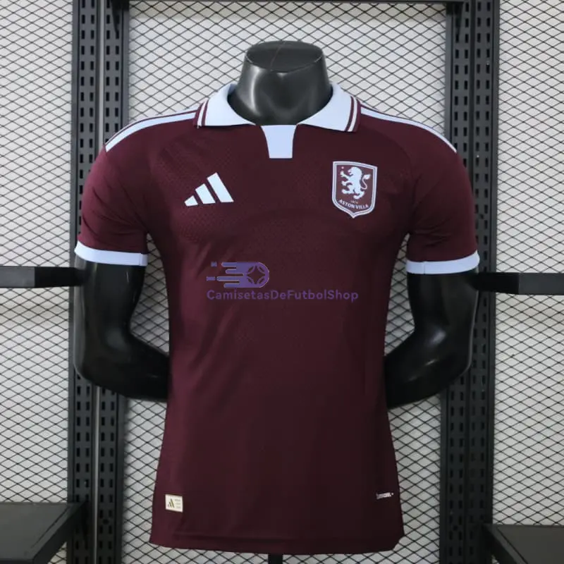 Camiseta Aston Villa 2026/2027 1ª Equipación Borgoña (EDICIÓN JUGADOR)