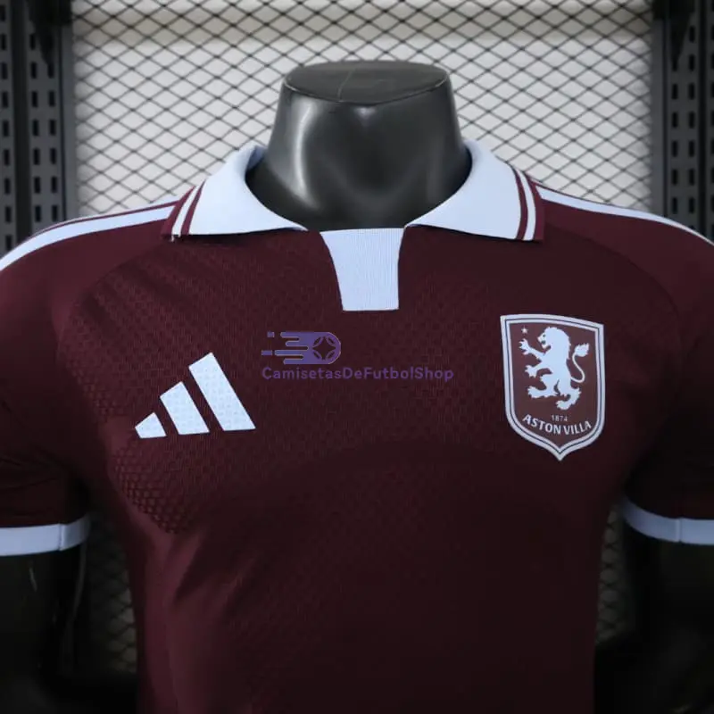 Camiseta Aston Villa 2026/2027 1ª Equipación Borgoña (EDICIÓN JUGADOR)