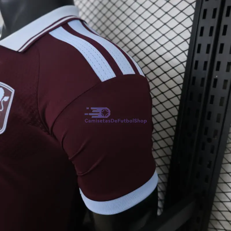 Camiseta Aston Villa 2026/2027 1ª Equipación Borgoña (EDICIÓN JUGADOR)