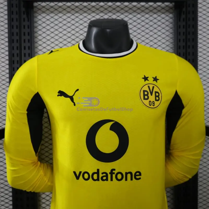 Camiseta Borussia Dortmund 2026/2027 1ª Equipación ML Amarillo (EDICIÓN JUGADOR)