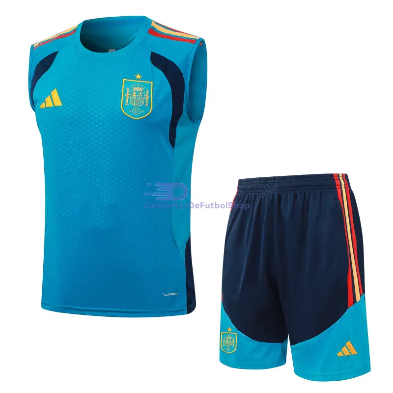Camiseta De Entrenamiento España Sin Mangas 2026 Kit Azul Real