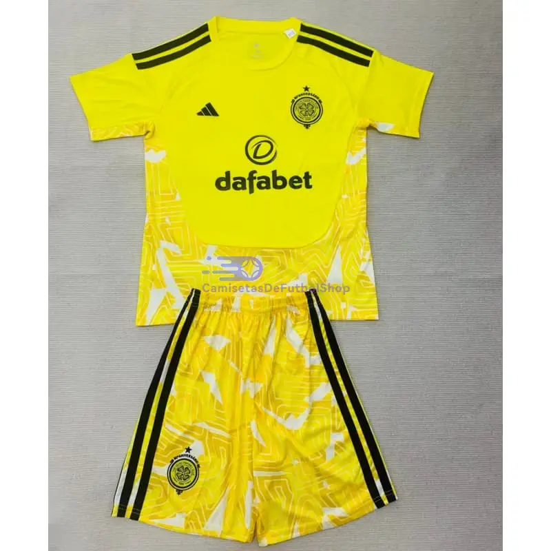 Camiseta de Portero Celtic 2026/2027 1ª Equipación Amarillo