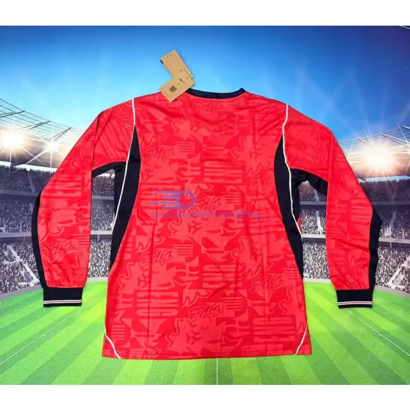 Camiseta Inglaterra Mundial 2026 2ª Equipación ML Rojo