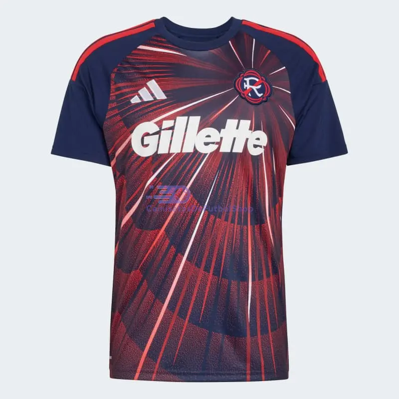 Camiseta Nueva Inglaterra Revolución 2026/2027 1ª Equipación Azul Marino/Rojo