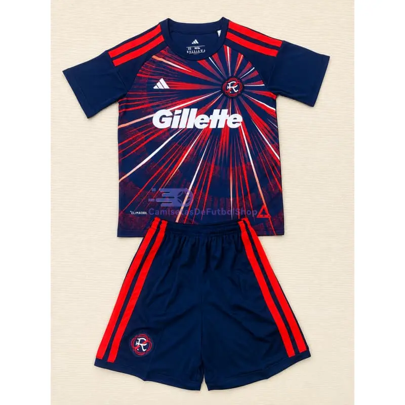 Camiseta Nueva Inglaterra Revolución 2026/2027 1ª Equipación Azul Marino/Rojo