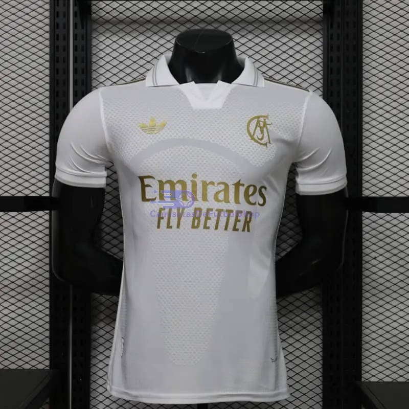 Camiseta Real Madrid 2026/2027 Edición Especial Blanco con Parche HP (EDICIÓN JUGADOR)