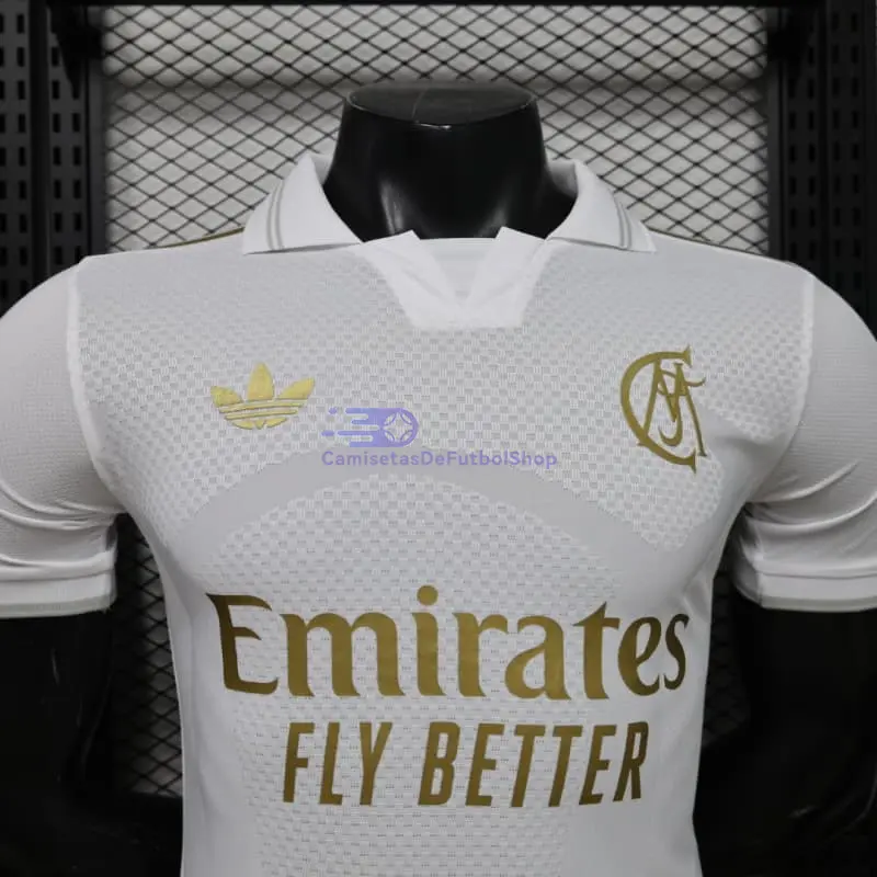 Camiseta Real Madrid 2026/2027 Edición Especial Blanco con Parche HP (EDICIÓN JUGADOR)