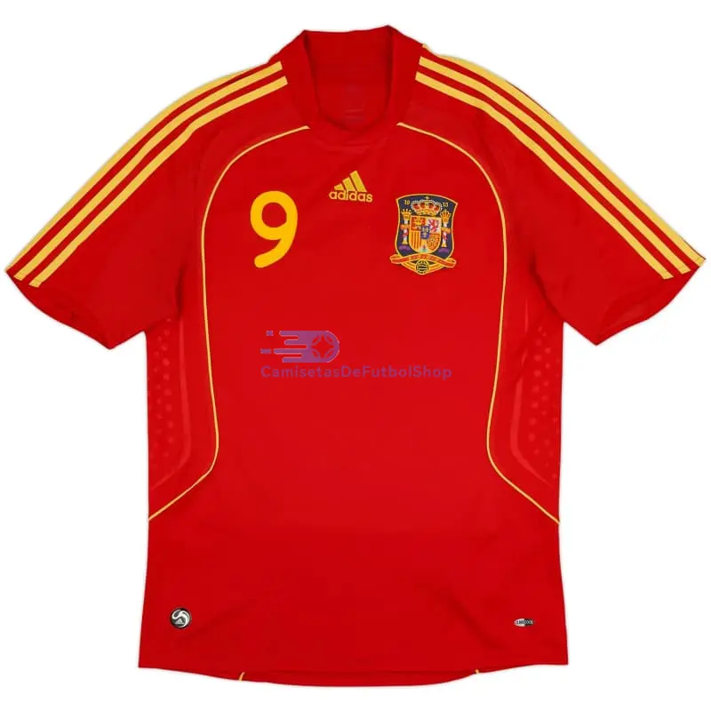 Camiseta TORRES 9 España 2008 1ª Equipación Retro