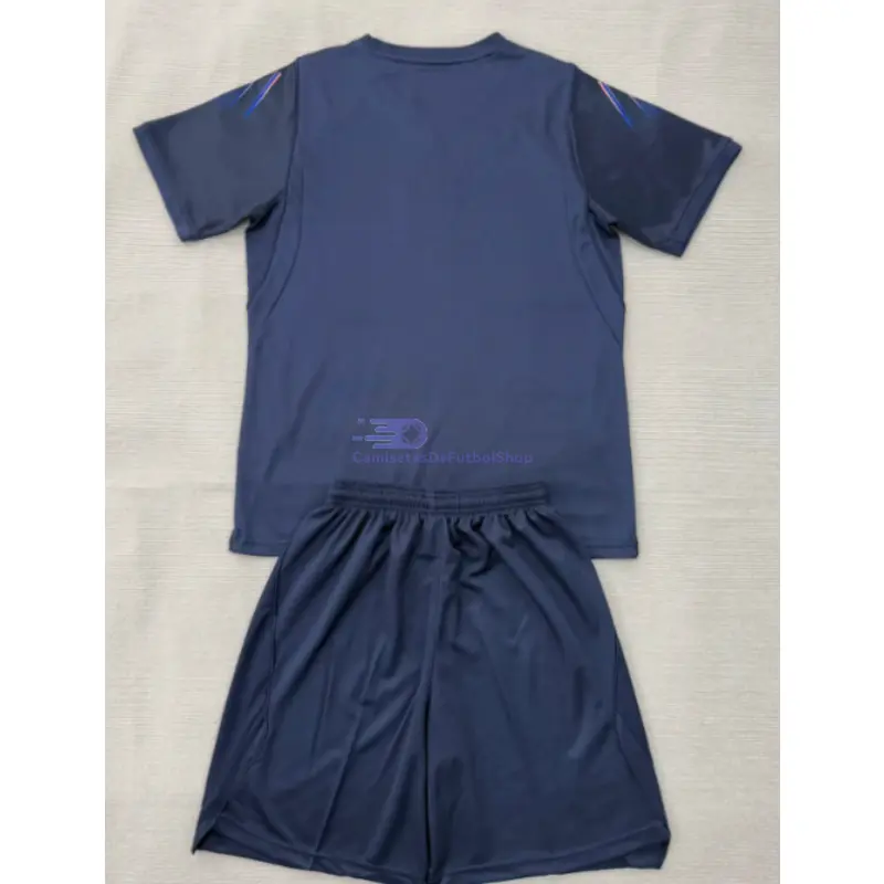 Camiseta Uruguay Mundial 2026 2ª Equipación Azul Oscuro Niño Kit