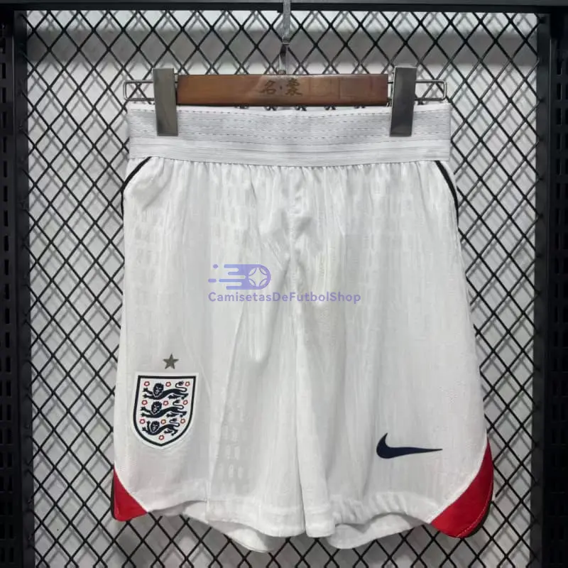 Pantalón Corto Inglaterra Mundial 2026 1ª Equipación Blanco (EDICIÓN JUGADOR)