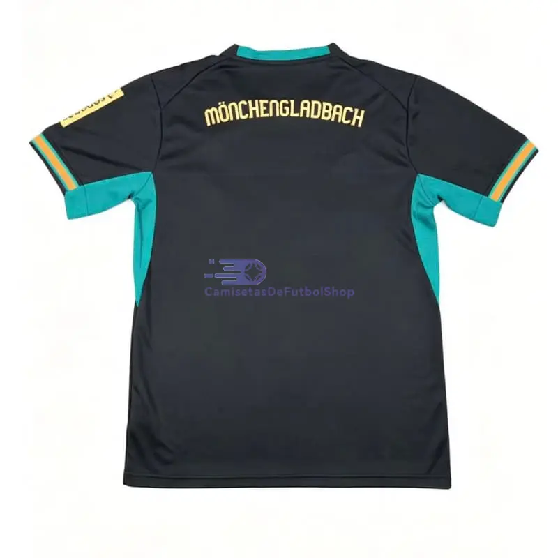 Camiseta Borussia Mönchengladbach 2026/2027 2ª Equipación Negro