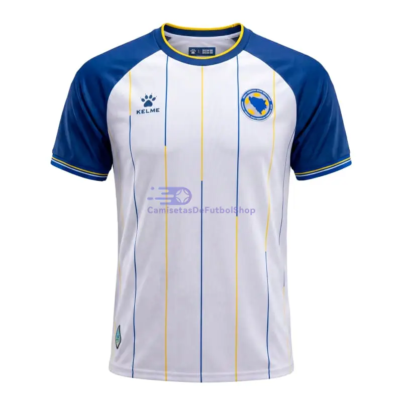 Camiseta Bosnia y Herzegovina Mundial 2026 2ª Equipación Blanco