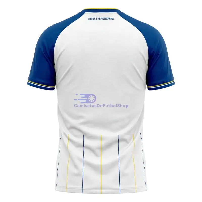 Camiseta Bosnia y Herzegovina Mundial 2026 2ª Equipación Blanco