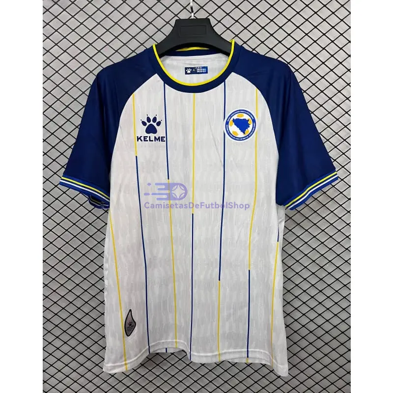 Camiseta Bosnia y Herzegovina Mundial 2026 2ª Equipación Blanco