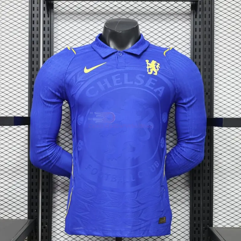Camiseta Chelsea 2026/2027 1ª Equipación ML Azul (EDICIÓN JUGADOR)
