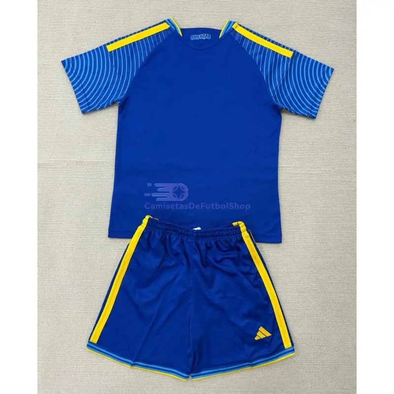 Camiseta Curacao Mundial 2026 1ª Equipación Azul Niño Kit
