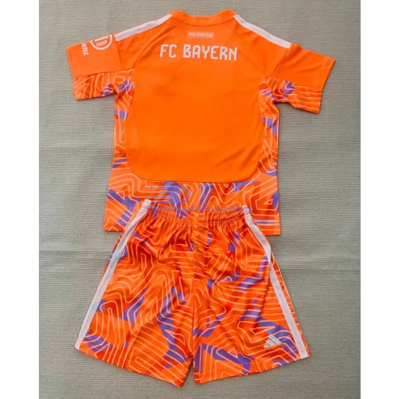 Camiseta de Portero Bayern Múnich 2026/2027 Naranja Niño Kit