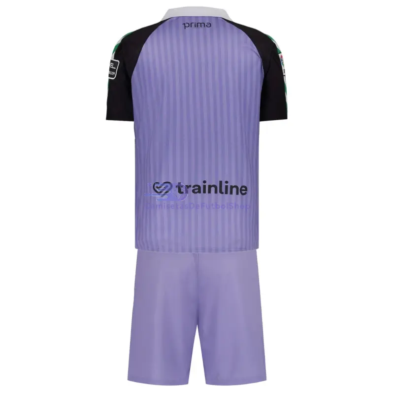 Camiseta de Portero Real Betis 2026/2027 Morado Versión Retro Niño Kit