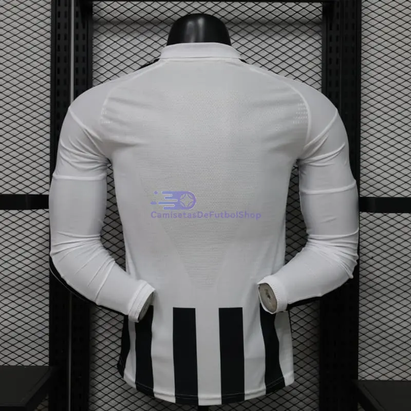 Camiseta Juventus 2026/2027 1ª Equipación ML Negro/Blanco (EDICIÓN JUGADOR)