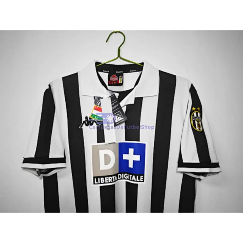 Camiseta Juventus 1998/1999 1ª Equipación Retro Blanco/Negro