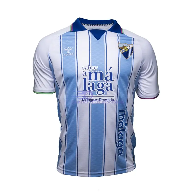 Camiseta Málaga CF 2026/2027 1ª Equipación Azul/Blanco