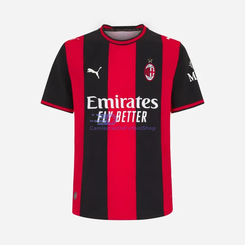 Camiseta MODRIĆ 14 AC Milan 2026/2027 1ª Equipación Rojo/Negro