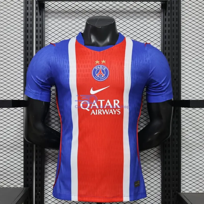 Camiseta PSG 2026/2027 1ª Equipación Azul/Rojo con dos Estrellas (EDICIÓN JUGADOR)