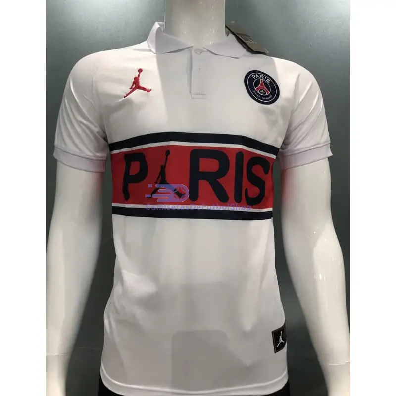 Polo PSG x Jordan 2023/2024 Blanco (EDICIÓN JUGADOR)