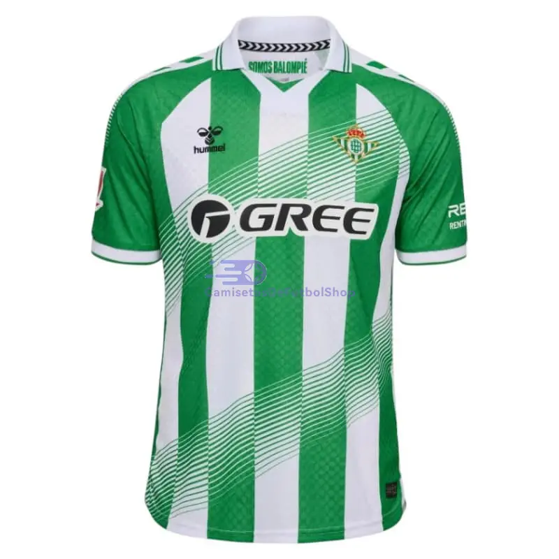 Camiseta Real Betis 2026/2027 1ª Equipación Verde/Blanco con Parche La Liga