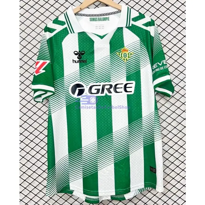 Camiseta Real Betis 2026/2027 1ª Equipación Verde/Blanco con Parche La Liga