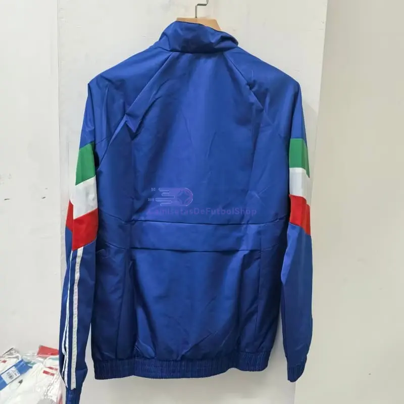 Cortavientos Italia Retro 2024 Azul