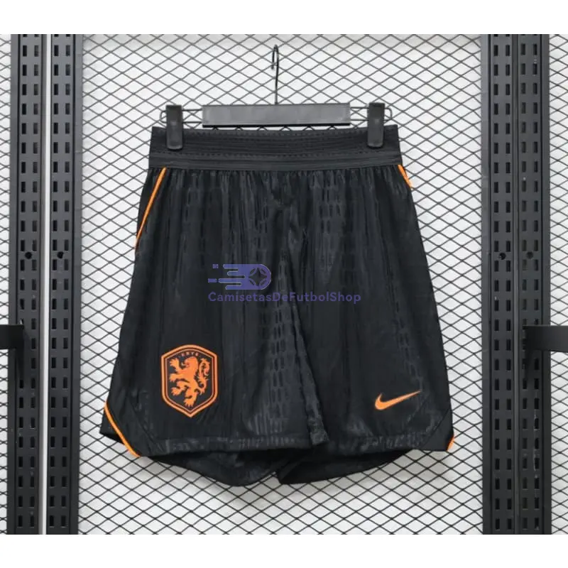 Pantalón Corto Holanda Mundial 2026 1ª Equipación Negro (EDICIÓN JUGADOR)