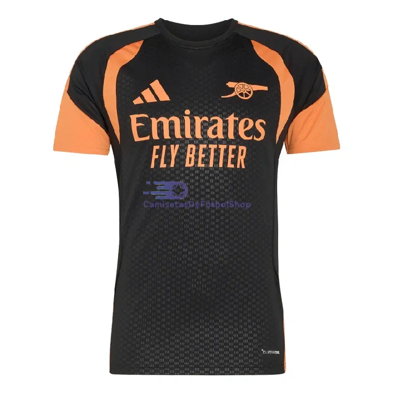 Camiseta Arsenal 2026/2027 Pre-Match Negro/Naranja