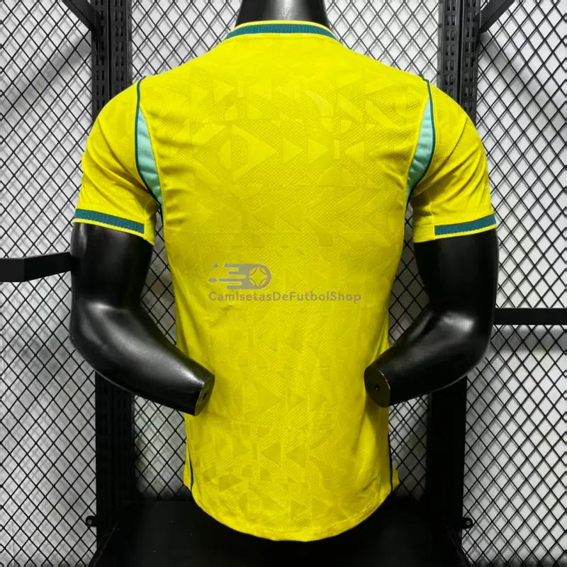 Camiseta Brasil Mundial 2026 1ª Equipación Amarillo (EDICIÓN JUGADOR)