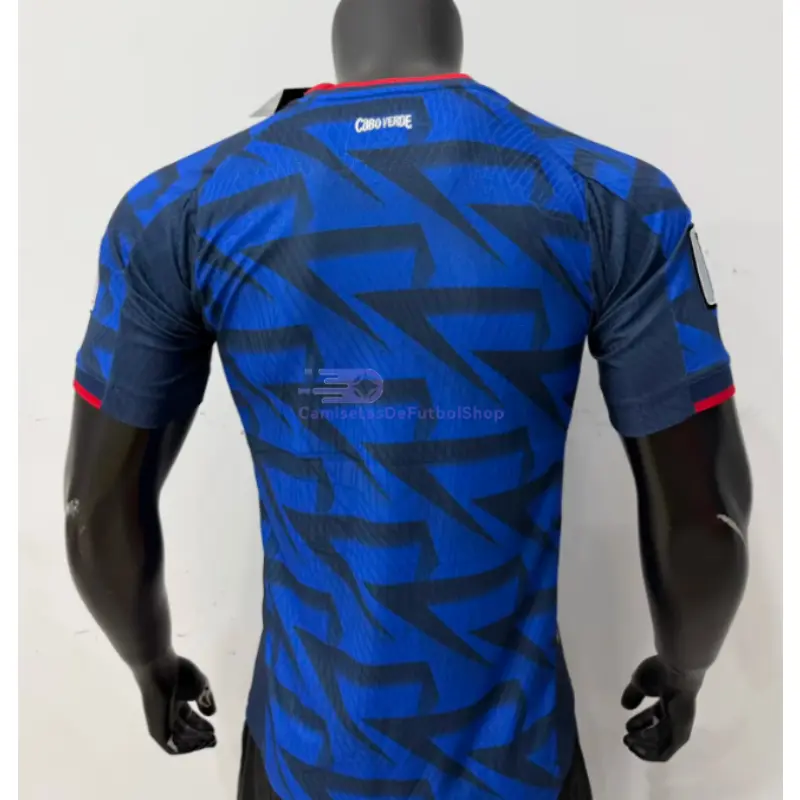 Camiseta Cabo Verde Mundial 2026 1ª Equipación Azul (EDICIÓN JUGADOR)