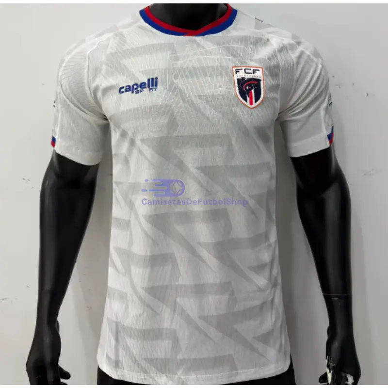 Camiseta Cabo Verde 2ª Equipación Mundial 2026 Blanco (EDICIÓN JUGADOR)