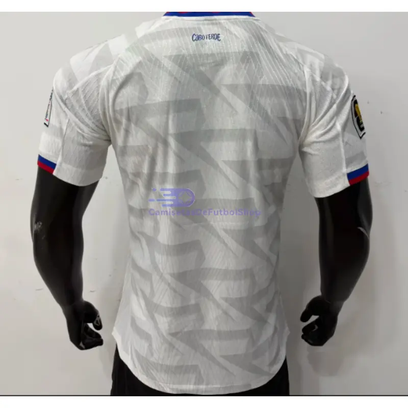 Camiseta Cabo Verde 2ª Equipación Mundial 2026 Blanco (EDICIÓN JUGADOR)